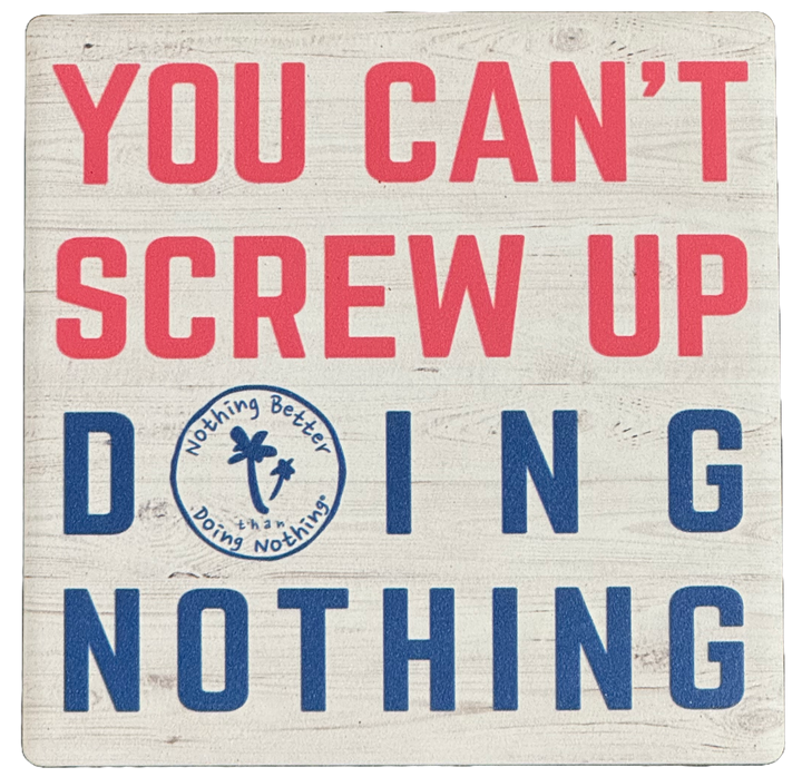 Ceramic Coaster - You Can&