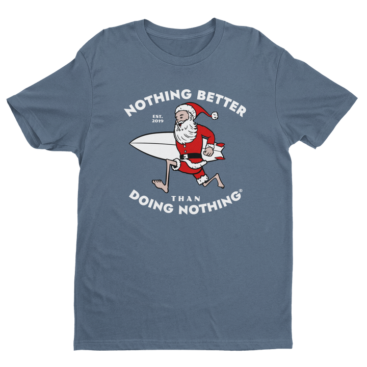 Surfer Santa Tee