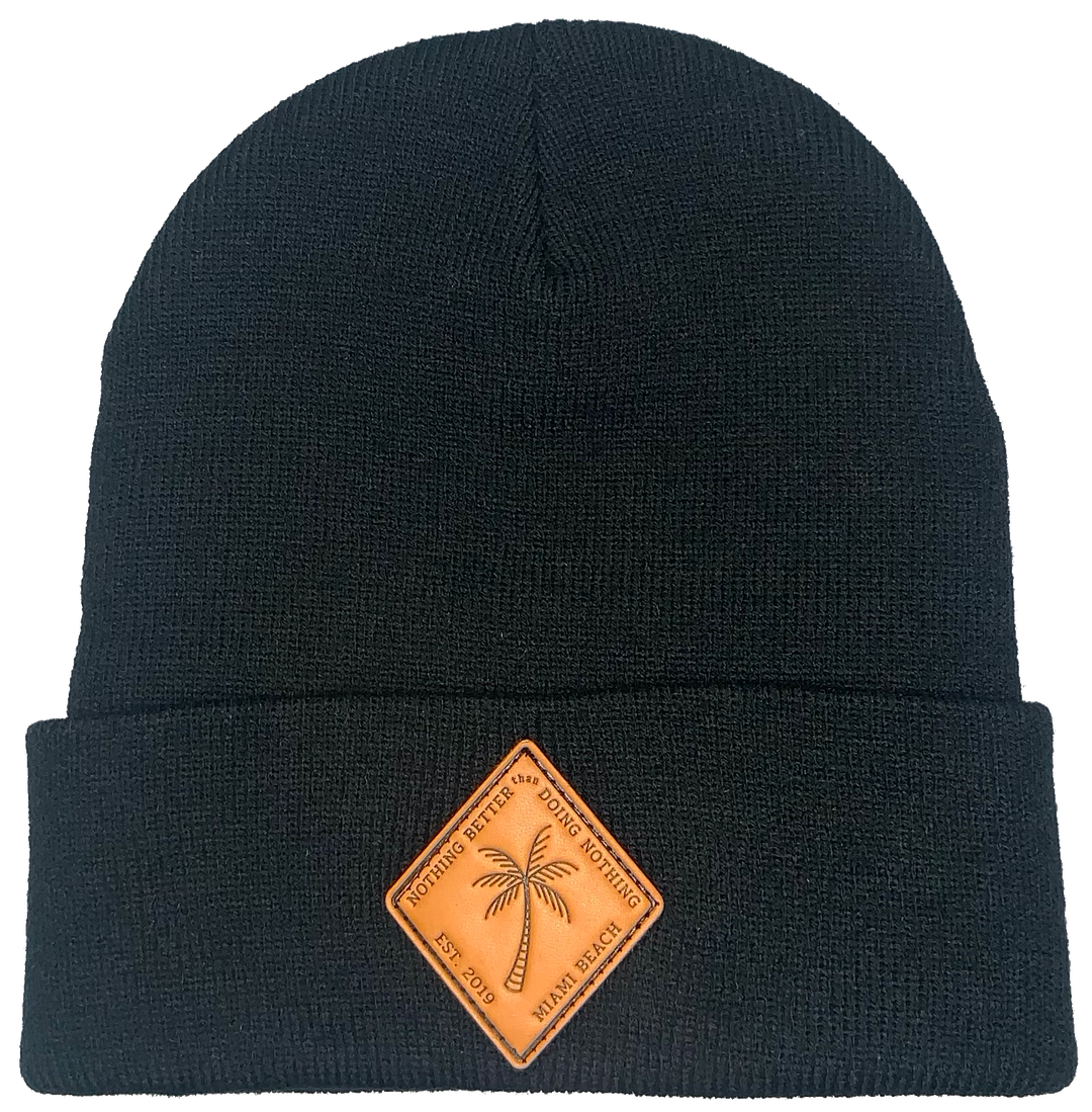 Palm Tree Beanie – Nothing Better than Doing Nothing