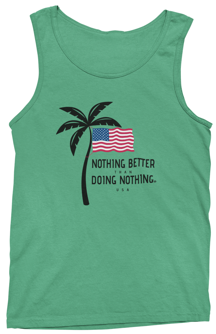 USA Palm Tank Top